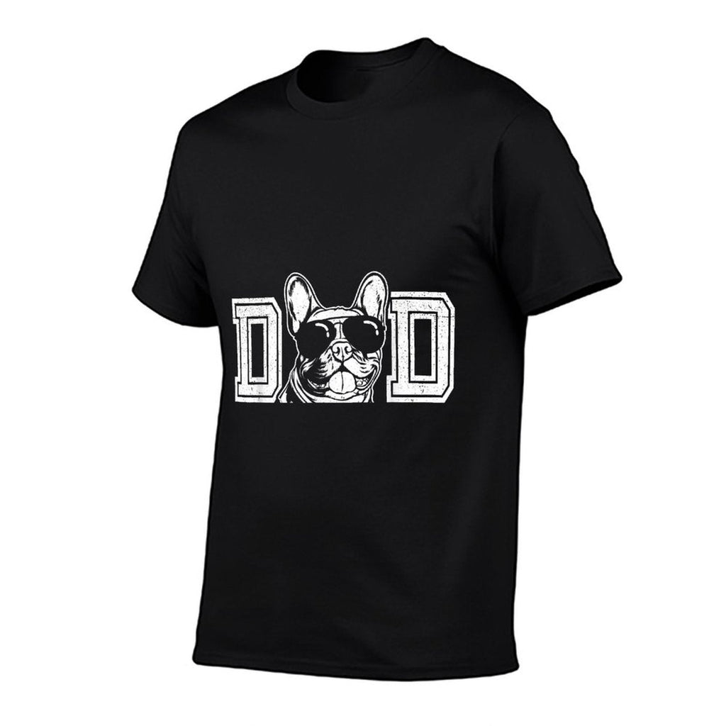 Frenchie Dog Owner For Men French Bulldog Dad Fathers Day  Affordable Price T-Shirt