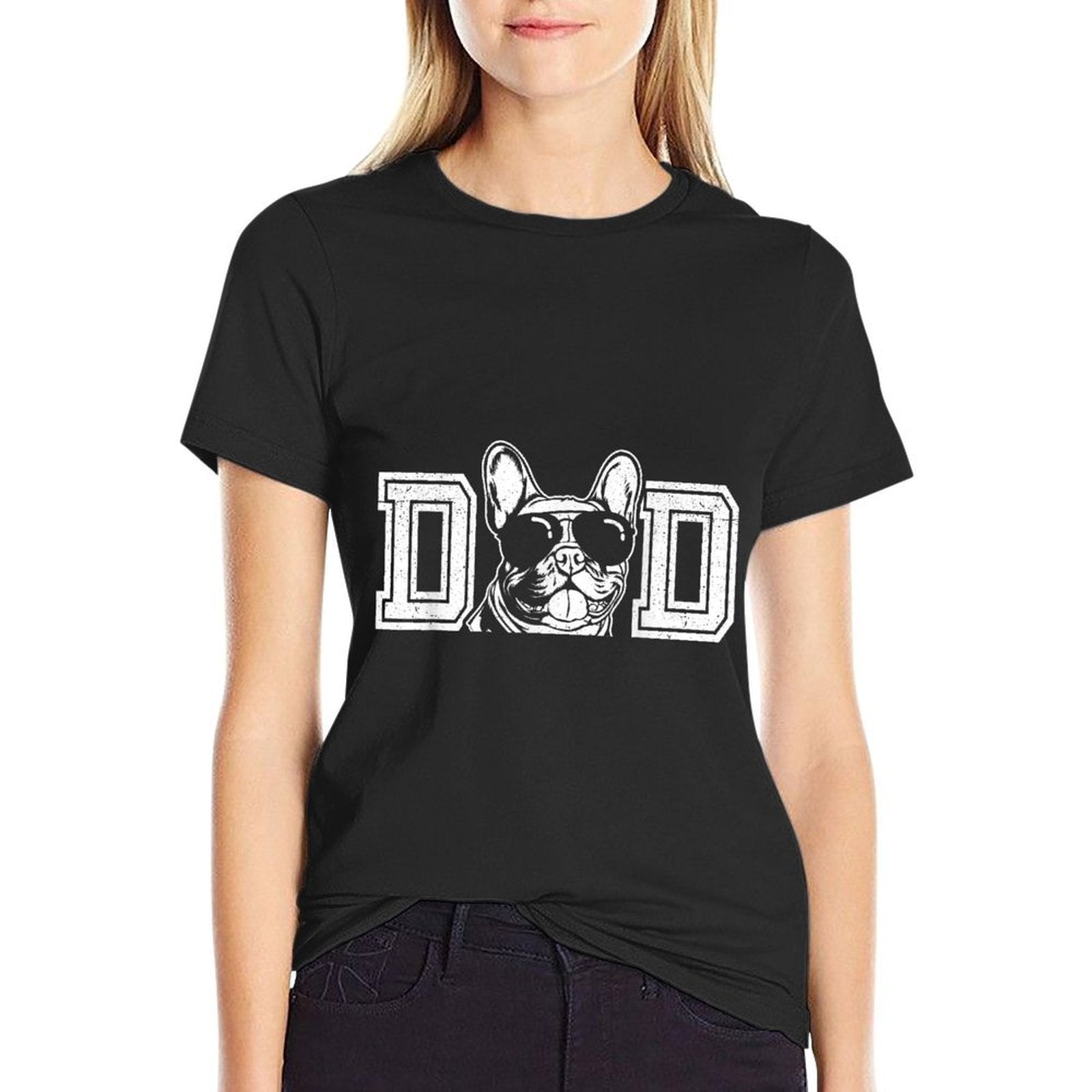 Frenchie Dog Owner For Men French Bulldog Dad Fathers Day  Affordable Price T-Shirt